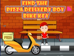 Xogo Find the Pizza Delivery Boy Bike Key