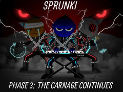 Xogo Sprunki Phase 3: The Carnage Continues