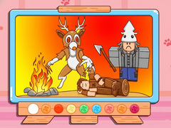 Xogo Coloring Book: 99 Nights In The Forest