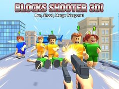 Xogo Blocks Shooter 3D! Run, Shoot, Merge Weapons!