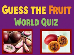 Xogo Guess The Fruit World Quiz
