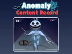 Xogo Anomaly Content Record