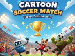 Xogo Cartoon Soccer Match