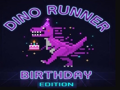 Xogo Dino Runner Birthday Edition