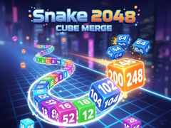 Xogo Snake 2048: Cube Merge