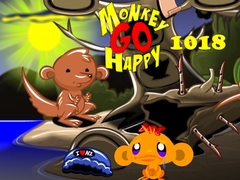 Xogo Monkey Go Happy Stage 1018