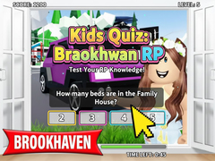 Xogo Kids Quiz: Brookhaven RP