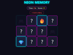 Xogo Neon Memory