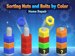 Xogo Sorting Nuts and Bolts by Color: Home Repair
