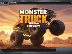 Xogo Monster Truck Jigsaw Frenzy