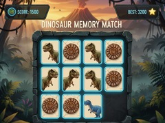 Xogo Dinosaur Memory Match