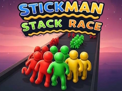 Xogo Stickman Stack Race