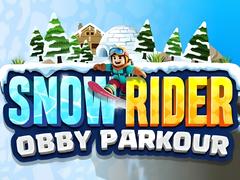 Xogo Snow Rider Obby Parkour