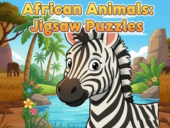Xogo African Animals: Jigsaw Puzzles