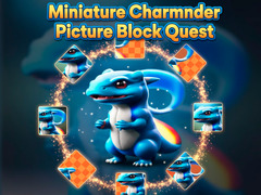 Xogo Miniature Charmander Picture Block Quest
