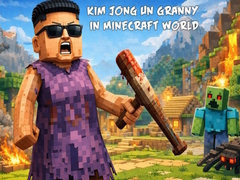 Xogo Kim Jong Un Granny in Minecraft World