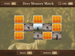 Xogo Deer Memory Match