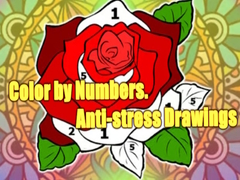 Xogo Color by Numbers. Anti-stress Drawings