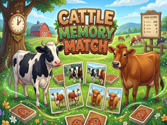 Xogo Cattle Memory Match