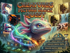Xogo Creatures Picture Block Quest