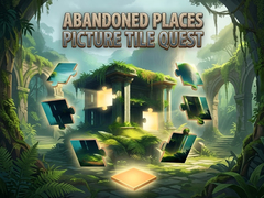 Xogo Abandoned places Picture Tile Quest