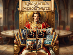 Xogo King Arthur of Memory Match