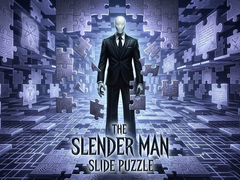 Xogo The Slender Man Slide puzzle