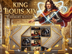 Xogo King Louis XIV Memory Match