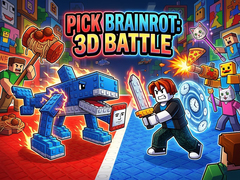 Xogo Pick Brainrot: 3D Battle