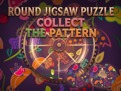 Xogo Round jigsaw Puzzle - Collect the Pattern