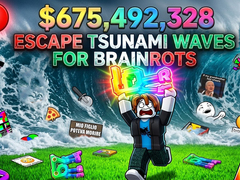 Xogo Escape Tsunami Waves for Brainrots