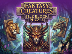 Xogo Fantasy Creatures Tile Block Puzzle