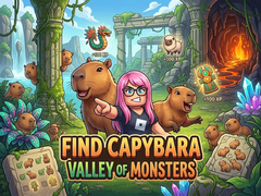 Xogo Find Capybara: Valley of Monsters