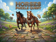 Xogo Horses Puzzle Quest