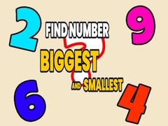 Xogo Find Number Biggest and Smallest