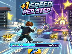 Xogo +1 Speed per Step - Obby Mode
