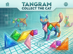 Xogo Tangram Collect the cat
