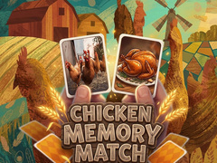 Xogo Chicken Memory Match