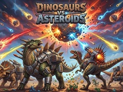 Xogo Dinosaurs vs Asteroids