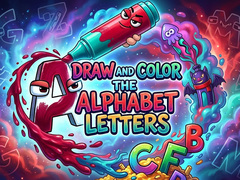Xogo Draw and Color the Alphabet Letters