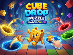 Xogo Cube Drop Puzzle: Match Color