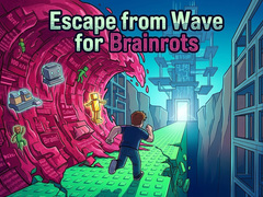 Xogo Escape from Wave for Brainrots