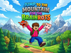Xogo Jump to the Mountain for the Brainrots