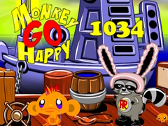 Xogo Monkey Go Happy Stage 1034