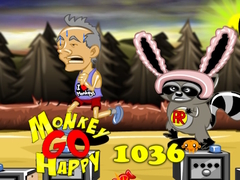 Xogo Monkey Go Happy Stage 1036
