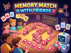 Xogo Memory Match with Friends