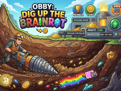 Xogo Obby: Dig Up The Brainrot!