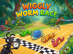Xogo Wiggly Worm Race