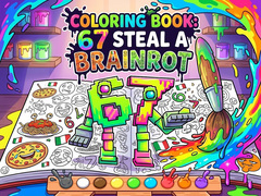 Xogo Coloring Book: 67 Steal A Brainrot