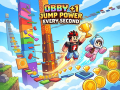 Xogo Obby +1 Jump Power Every Second